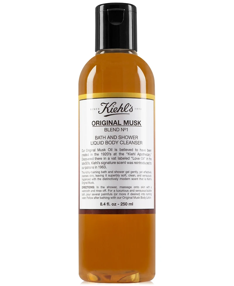 Kiehl's Since 1851 Original Musk Bath & Shower Liquid Body Cleanser, 8.4-oz.
