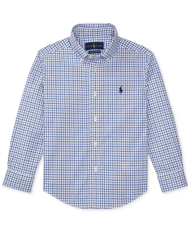 Polo Ralph Lauren Toddler and Little Boys Plaid Cotton Shirt