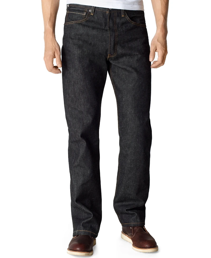 Levi's Men's 501 Original Shrink-to-Fit Non-Stretch Jeans