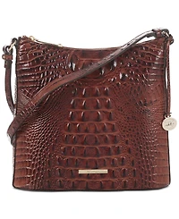 Brahmin Katie Melbourne Embossed Leather Crossbody Bag