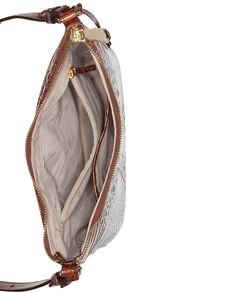 Brahmin Katie Melbourne Embossed Leather Crossbody Bag