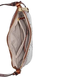 Brahmin Katie Melbourne Embossed Leather Crossbody Bag