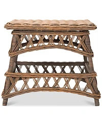 Sora Wicker Accent Table
