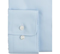 Hugo by Boss Men's Slim Fit Solid Cotton Dress Shirt