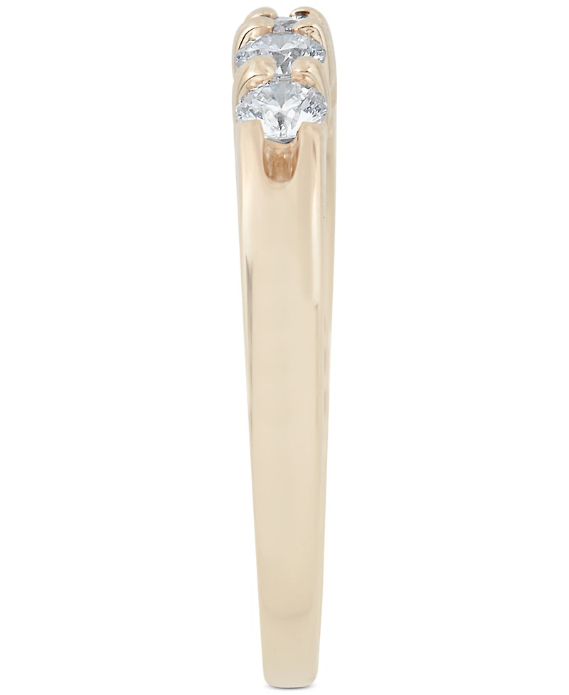 Diamond Five-Stone Ring (1/2 ct. t.w.) 14k White or Yellow Gold