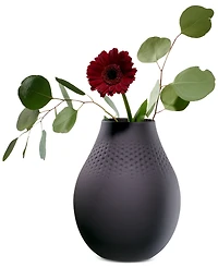 Villeroy & Boch Black Perle Vase No.2
