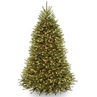 National Tree Company 7' Dunhill Fir Hinged Tree with 700 Clear Lights