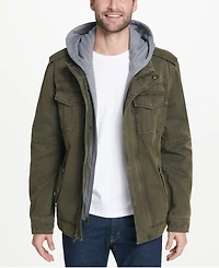 Levi's Men's Sherpa Lined Two Pocket Hooded Trucker Jacket