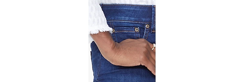 Nydj Petite Sheri Tummy-Control Slim Jeans
