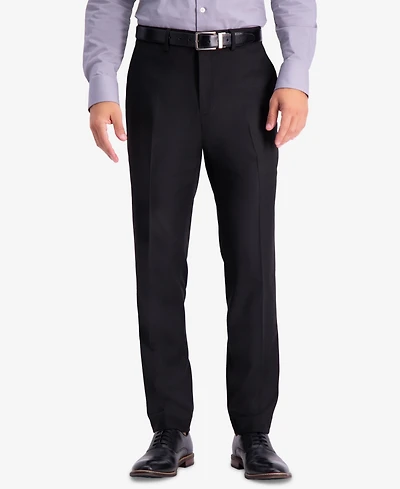Kenneth Cole Reaction Men's Slim-Fit Stretch Premium Textured Weave Dress Pants