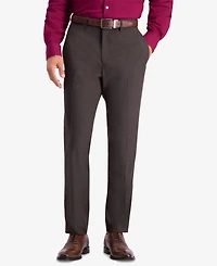 Kenneth Cole Reaction Men's Slim-Fit Stretch Premium Textured Weave Dress Pants