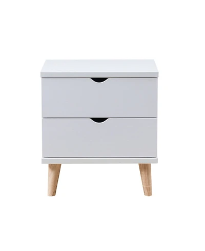 Massenburg Ii Modern 2-Drawer Nightstand