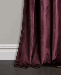 Prima Velvet 38" x 84" Curtain Set