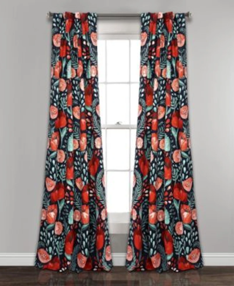 Poppy Garden Curtain Collection