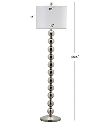 Safavieh Reflections Stacked Ball Floor Lamp