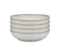 Q Squared Potter Stone Melaboo 4-Pc. Cereal Bowl Set