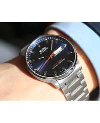 Mido Men's Swiss Automatic Commander Ii Cosc Stainless Steel Bracelet Watch 40mm