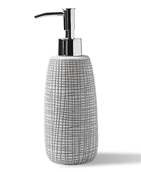 Cassadecor Cestino Embossed Porcelain Soap/Lotion Dispenser