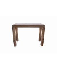 Woodstock Acacia Wood With Metal Inset Console Table