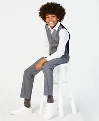 Calvin Klein Big Boys Slim Fit Stretch Suit Separates