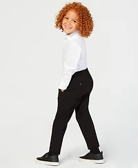 Calvin Klein Little Boys Infinite Stretch Machine Washable Suit Pants