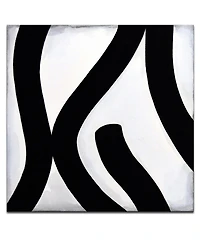 Ready2HangArt, 'Lines I' Shape Canvas Wall Art, 40x40"