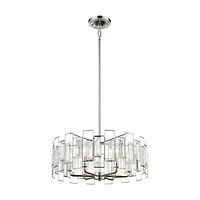 Elk Lighting Crosby Pendant in Chrome
