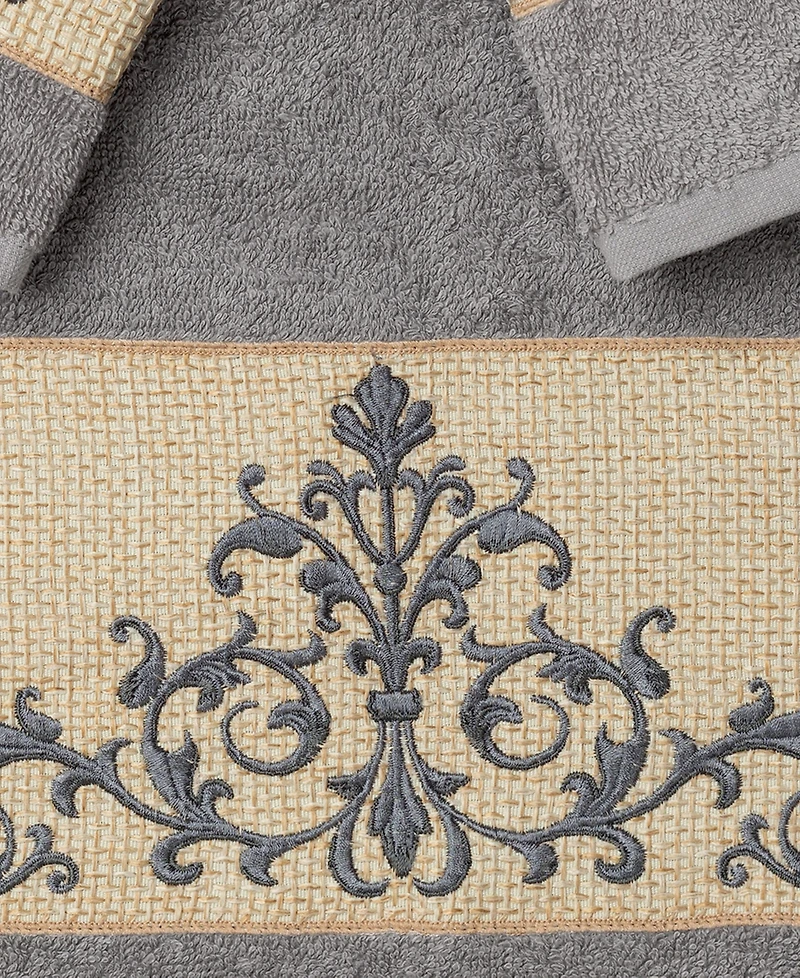 Linum Home Scarlet 3-Pc. Embellished Towel Set