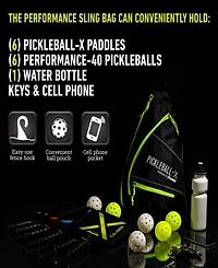 Franklin Sports Pickleball Sling Bag