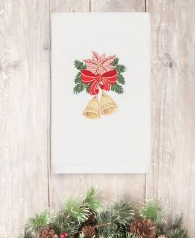 Linum Home Christmas Bells 100 Turkish Cotton Hand Towels