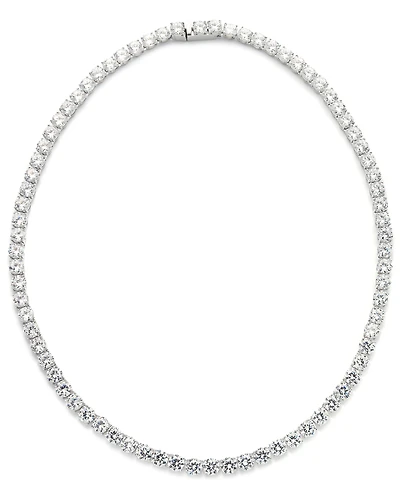 Eliot Danori Cubic Zirconia and Crystal Classic Necklace (29 ct. t.w.) Necklace, Created for Macy's