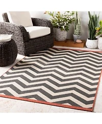 Livabliss Alfresco Alf 9646 Black Area Rug Collection