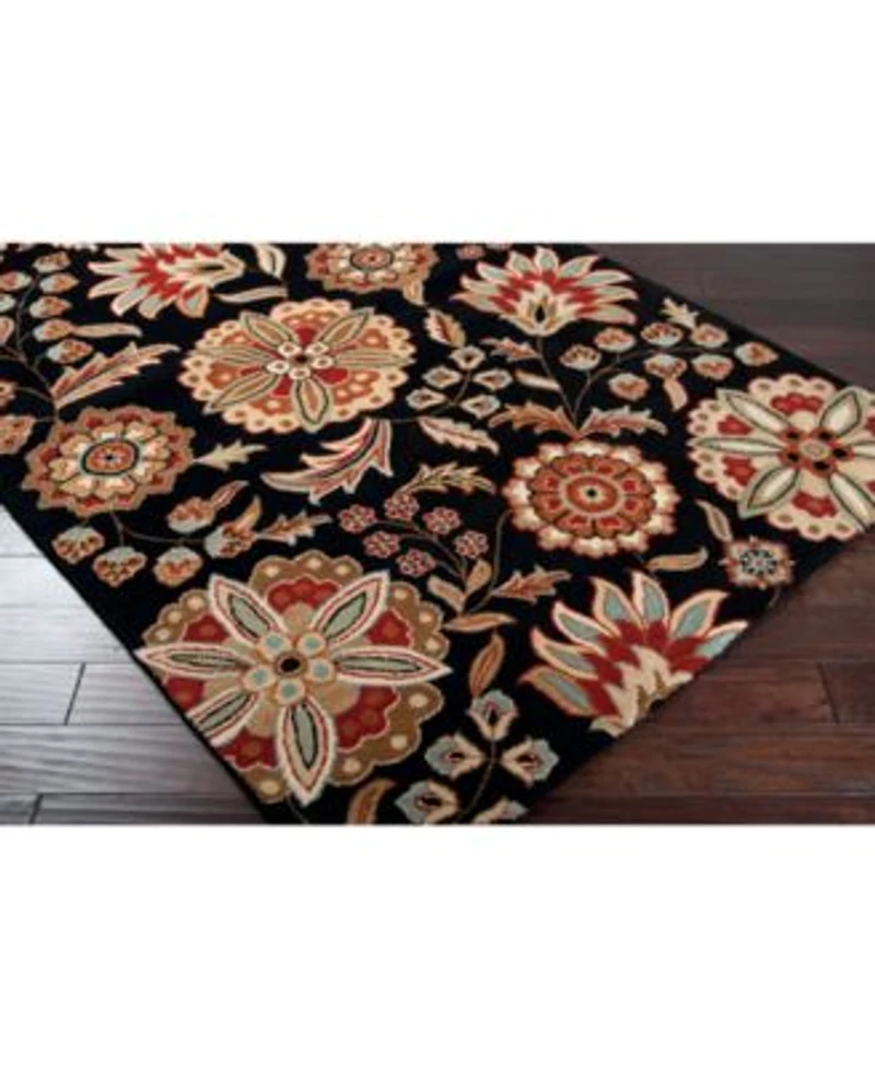 Livabliss Athena Ath 5017 Black Area Rug Collection