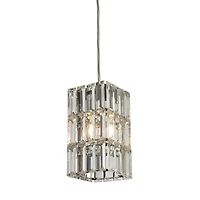Cynthia Collection 1 light mini pendant in Polished Chrome