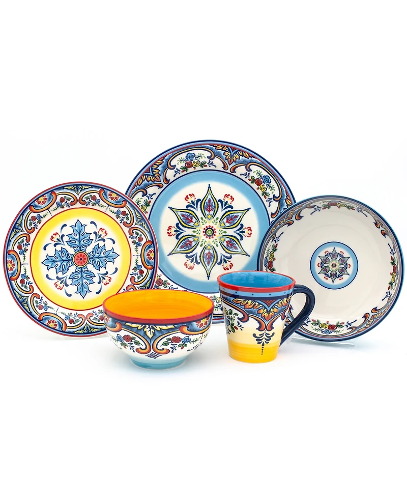 Euro Ceramica Zanzibar Pc. Dinnerware Set