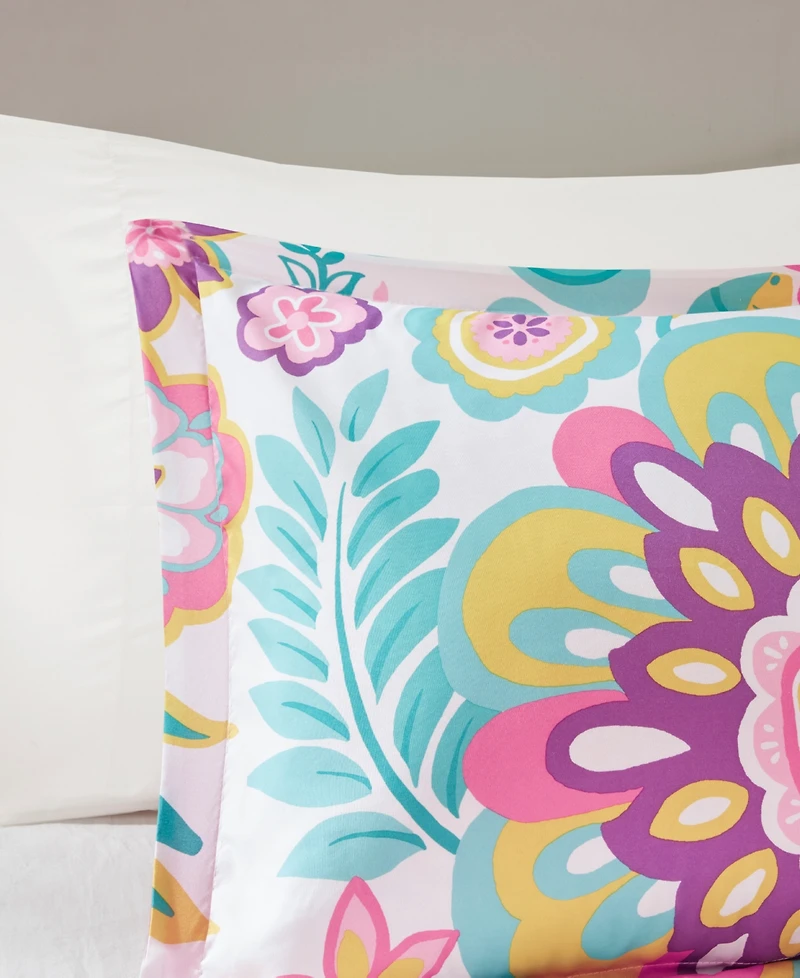 Intelligent Design Camille Floral 4-Pc. Comforter Set, Full/Queen