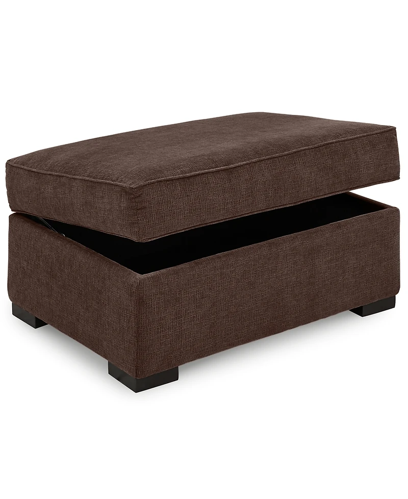 Radley 36" Fabric Chair Bed Storage Ottoman, Created for Macy's