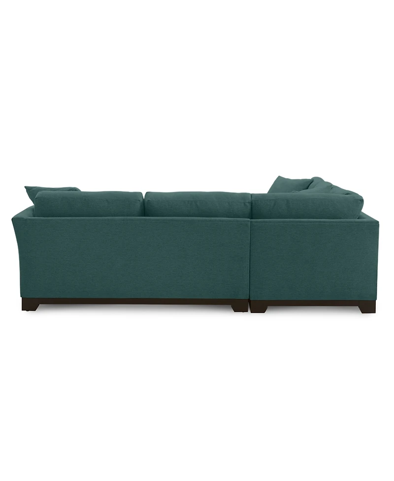 Elliot Ii 108" Fabric 2-Pc. Apartment Sectional Sofa, Created for Macy's