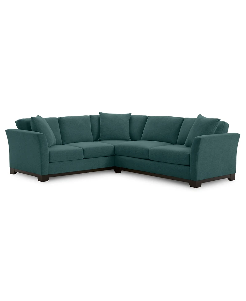 Elliot Ii 108" Fabric 2-Pc. Sleeper Sofa Sectional, Created for Macy's
