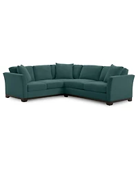 Elliot Ii 108" Fabric 2-Pc. Sleeper Sofa Sectional, Created for Macy's