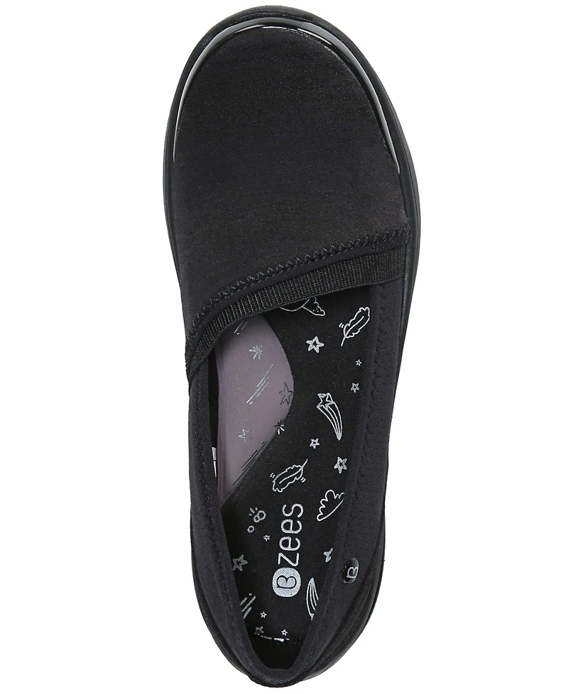 LifeStride Women's Lollipop Washable Round Toe Slip On Flats