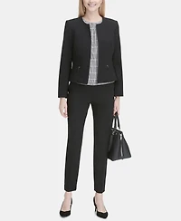 Calvin Klein Collarless Blazer