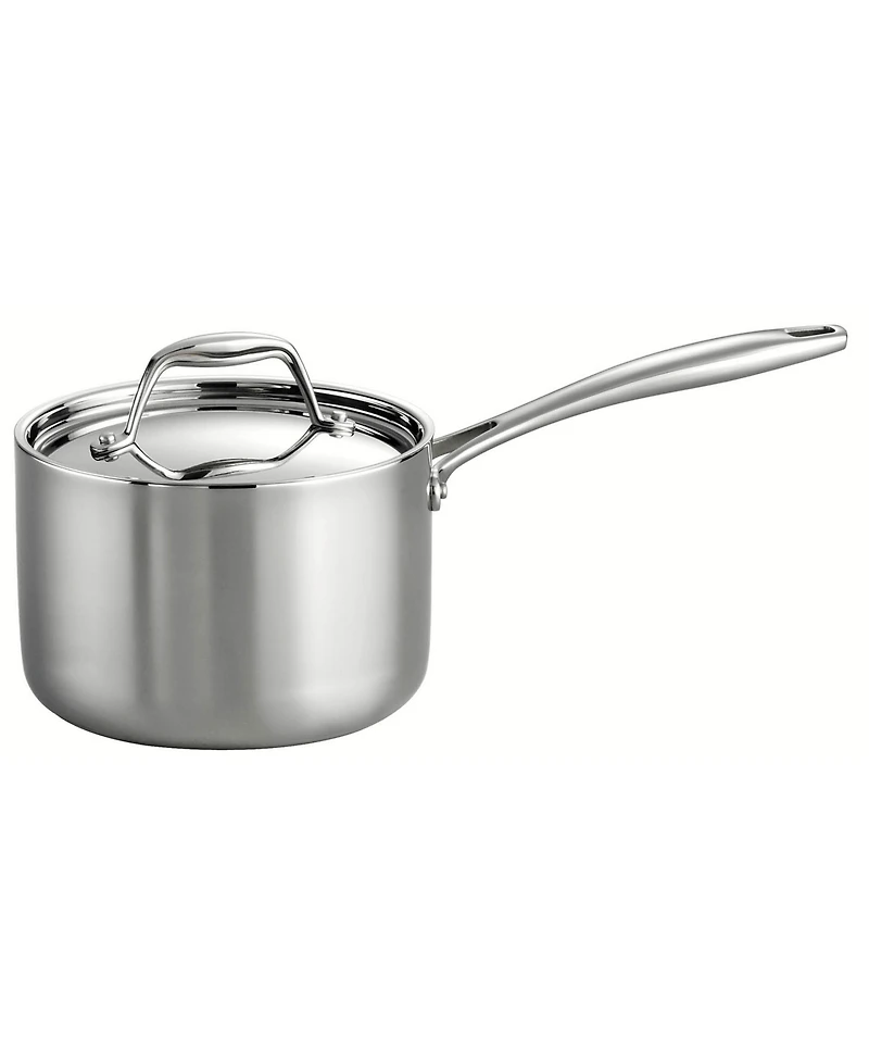 Tramontina Signature -Quart Tri-Ply Clad Stainless Steel Sauce Pan with Lid