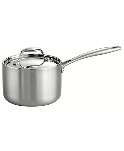 Tramontina Signature -Quart Tri-Ply Clad Stainless Steel Sauce Pan with Lid