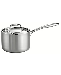 Tramontina Signature -Quart Tri-Ply Clad Stainless Steel Sauce Pan with Lid