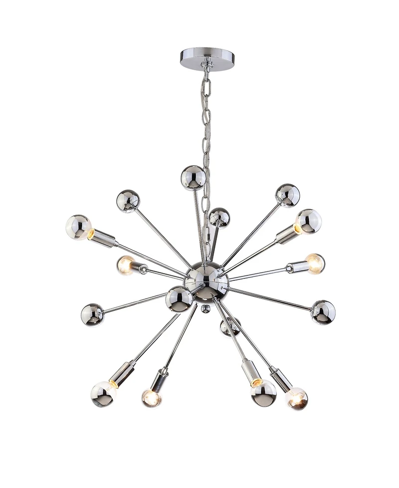 Jonathan Y Glenn 8-Light Metal Sputnik-Led Chandelier