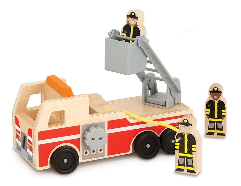 Wooden Fire Truck