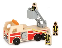 Wooden Fire Truck
