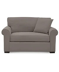 Closeout! Astra 59" Roll Arm Fabric Chair Bed, Created for Macy's