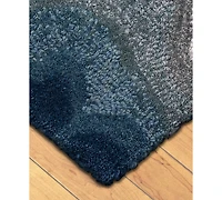 Liora Manne' Corsica 9146 Water 2' x 7'6" Runner Area Rug